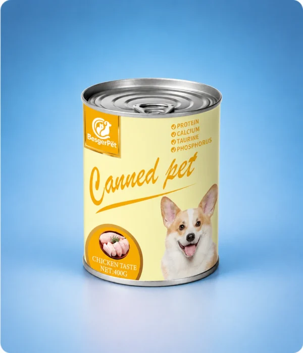 Dog big canned food