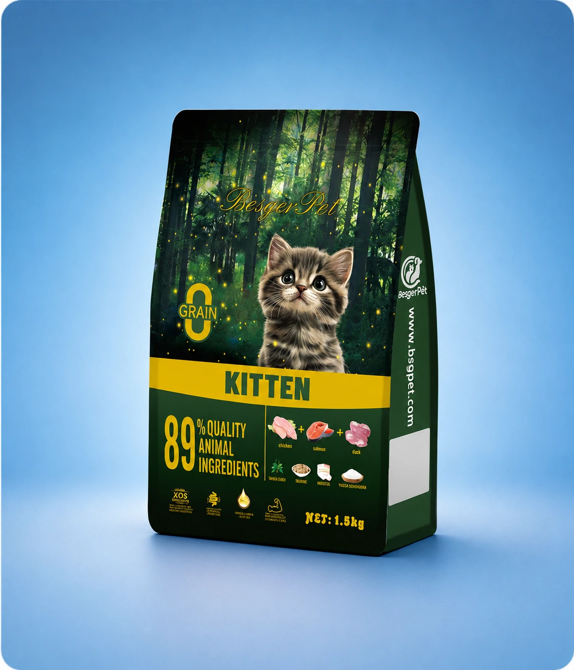 Kitten cat dry food